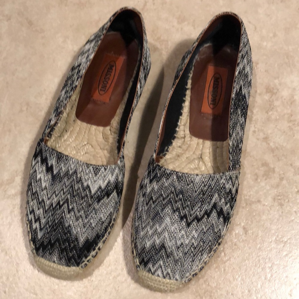 Used Authentic Missoni Espadrilles